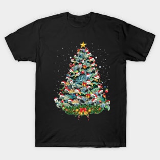 Turtle Christmas Tree, turtle christmas shirt T-Shirt